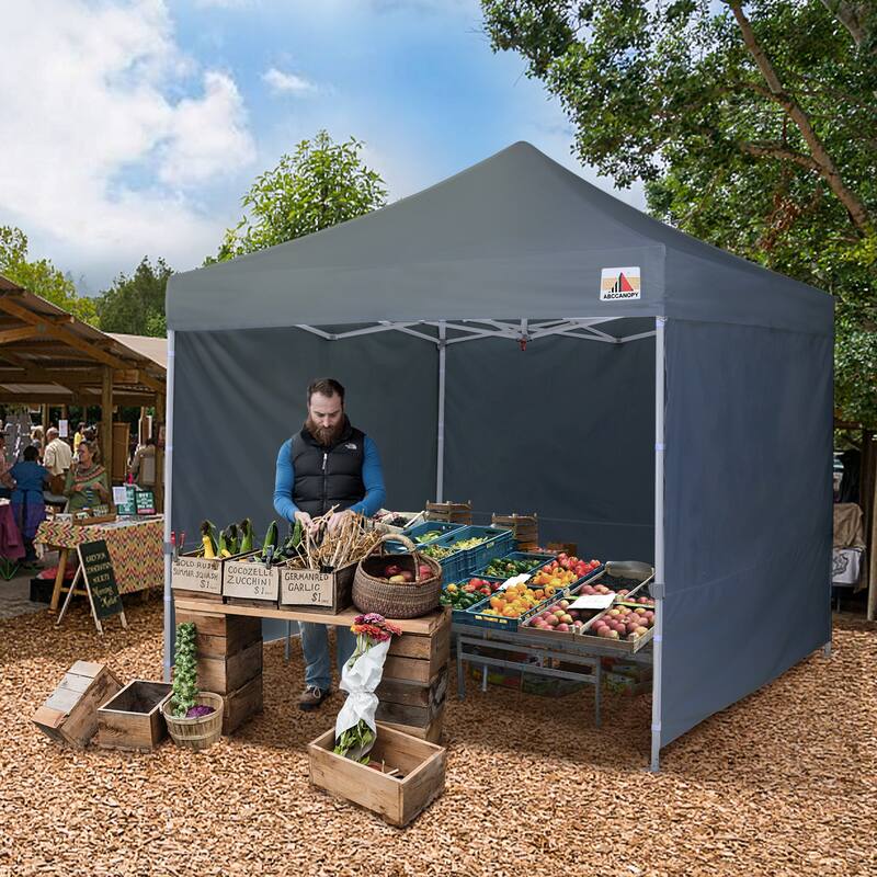 ABCCANOPY Commercial Instant Shade Metal Pop-Up Canopy - 10ftx10ft