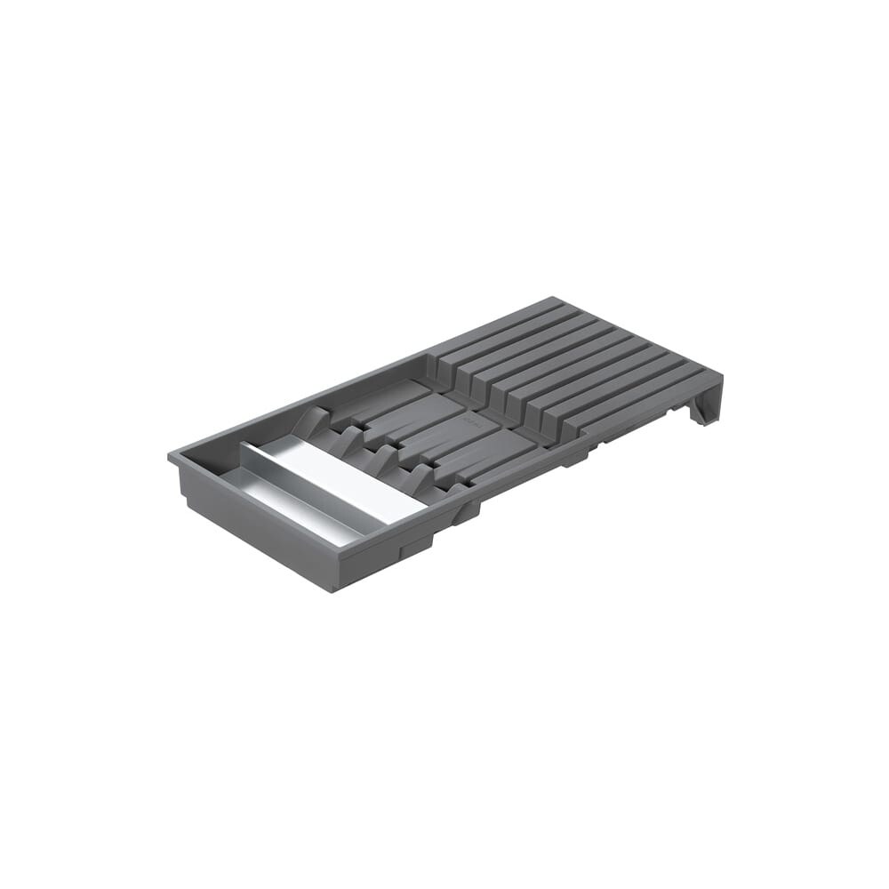Shop Blum Zc7m0200 Ambia Line 9 Knife Holder Drawer Insert Matte