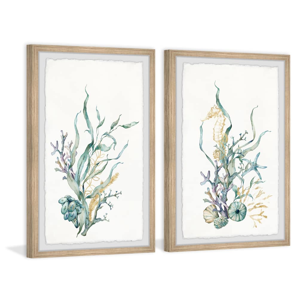 Underwater Garden Diptych