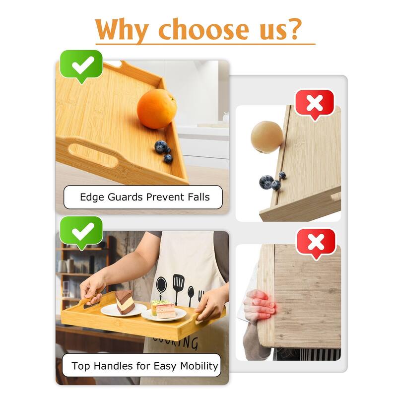 Bamboo Cutting Board, Compatible with Ninja Foodi SP101 SP201 SP301 Air