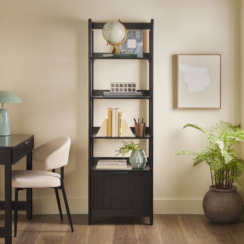 Middlebrook Designs 22" Narrow Bookshelf with Drawer