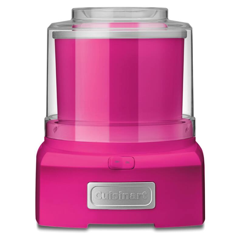 Cuisinart Automatic Frozen YogurtIce Cream & Sorbet Maker, Red 1.5