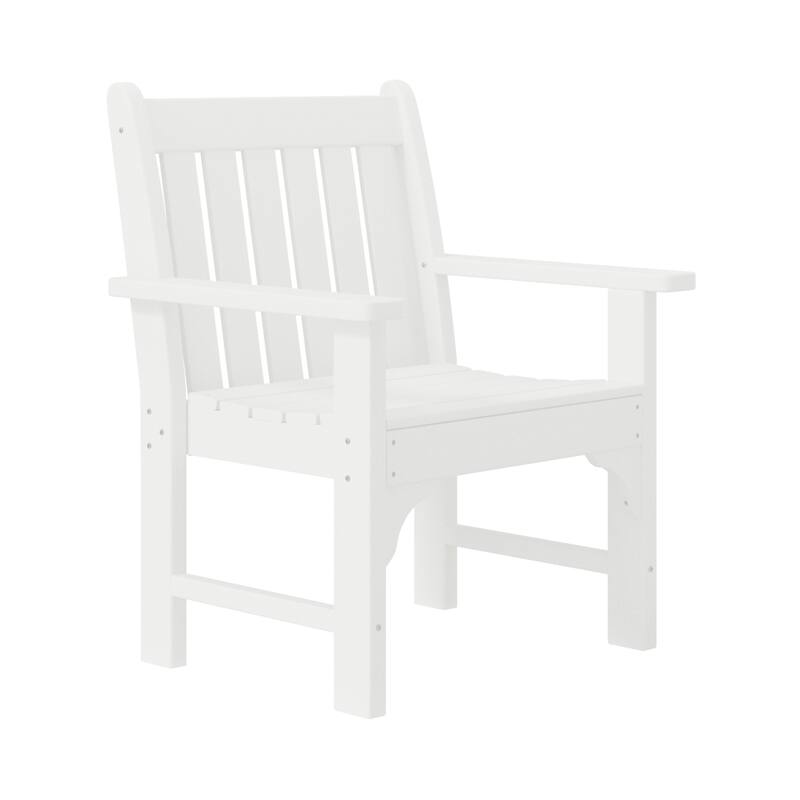 Laguna Outdoor Patio 5-Piece Porch Bench & Rocking Chair Conversation Set