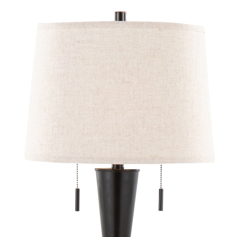 Jules 30.25" Metal Table Lamp with USB Port (Set of 2)
