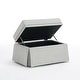 preview thumbnail 116 of 152, Rectangle Chenille Upholstered Storage Ottoman