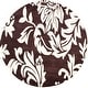 preview thumbnail 17 of 20, SAFAVIEH Handmade Soho Jeannick N.Z. Wool Rug 6' Round - Brown/Ivory - Round