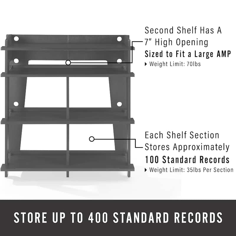 Soho Record Storage Console