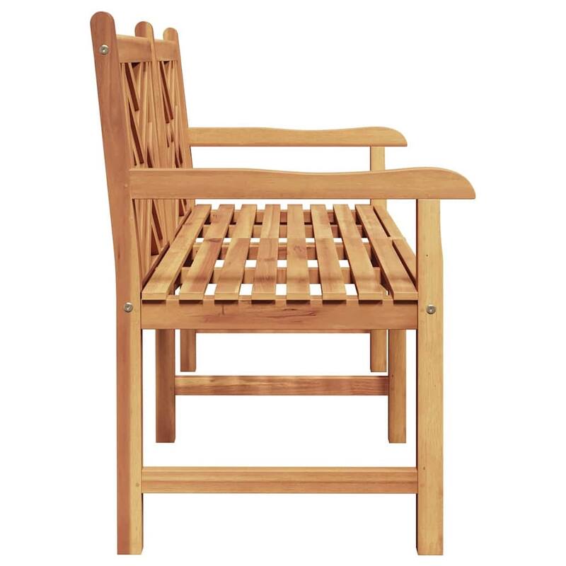 vidaXL Garden Bench Brown 150 x 60 x 90 cm Solid teak wood - 23.6 x 59.1 x 35.4