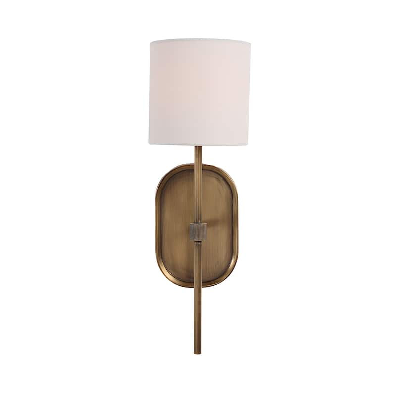 Peonia 17.5" Height Wall Sconce, Yellow - 5.5 x 17.5 x 7.125