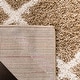 preview thumbnail 39 of 67, SAFAVIEH New York Shag Friedliese Trellis 1.2-inch Thick Rug
