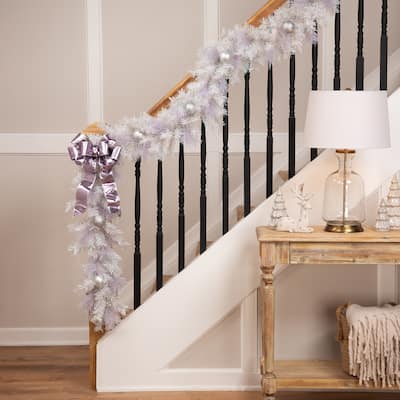 9' x 10" Vermont White Pine Artificial Christmas Garland, Unlit
