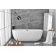 preview thumbnail 2 of 173, Adler Soaking Bathtub in Glossy White