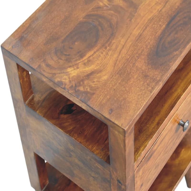 Artisan Furniture Solid Wood Dante Chestnut Nightstand
