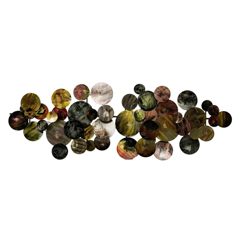 Longavi Metal Wall Sculpture - Yellow