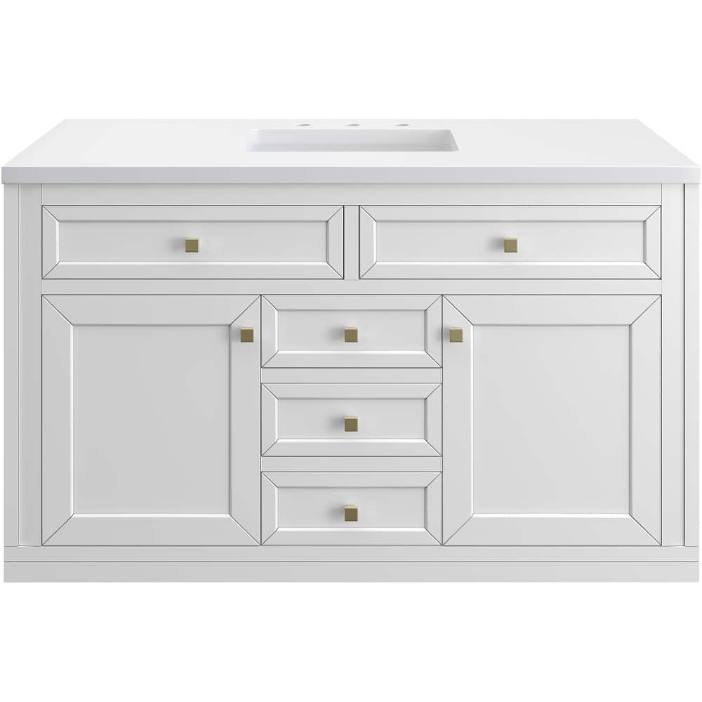 James Martin Vanities 503-V48-3WZ Chicago 48" Free Standing Single