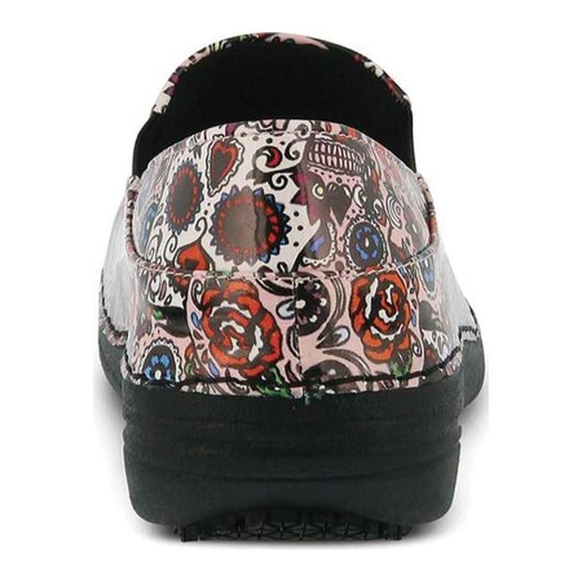 spring step skull shoes