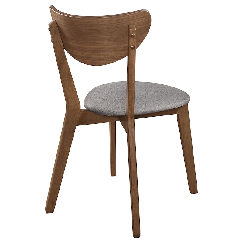 Curved Wood Dining Side Chair (Set of 2)