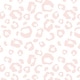 preview thumbnail 6 of 4, Lambs & Ivy Signature Pink/White Leopard Organic Cotton Fitted Crib Sheet