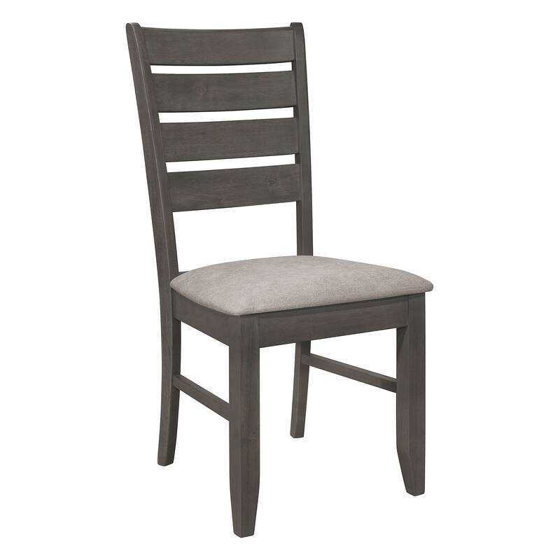 Dexter Grey and Dark Grey 6-piece Rectangular Dining Set