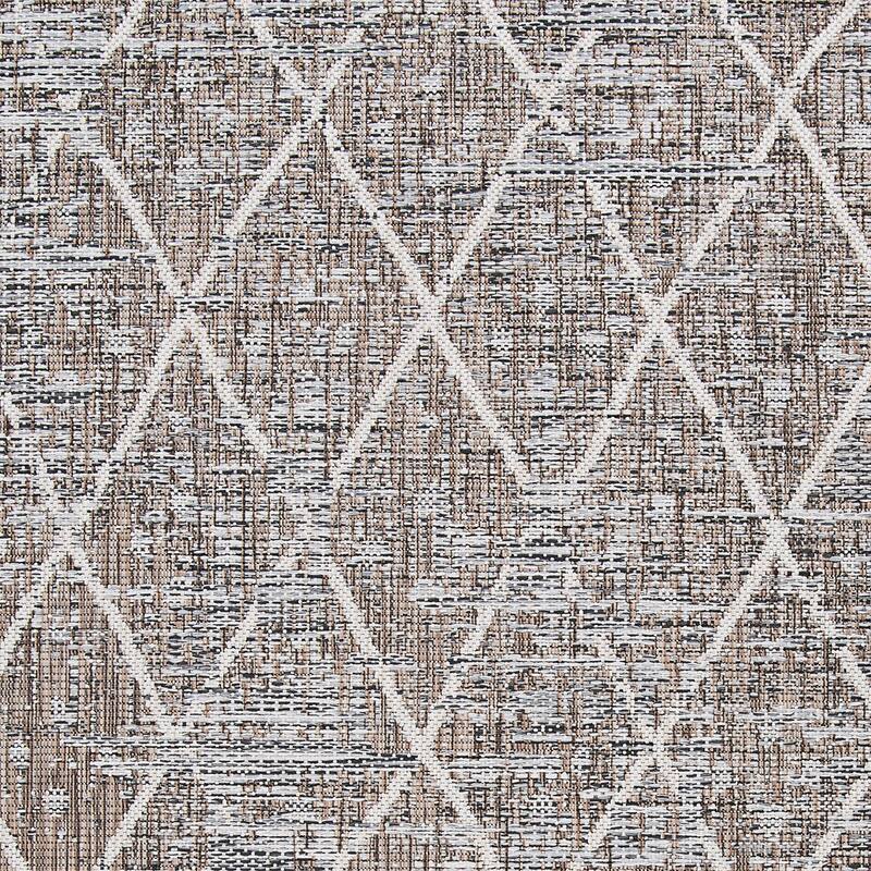 Dream Decor Rugs Grace Delta Brown Ivory Indoor Outdoor Area Rug