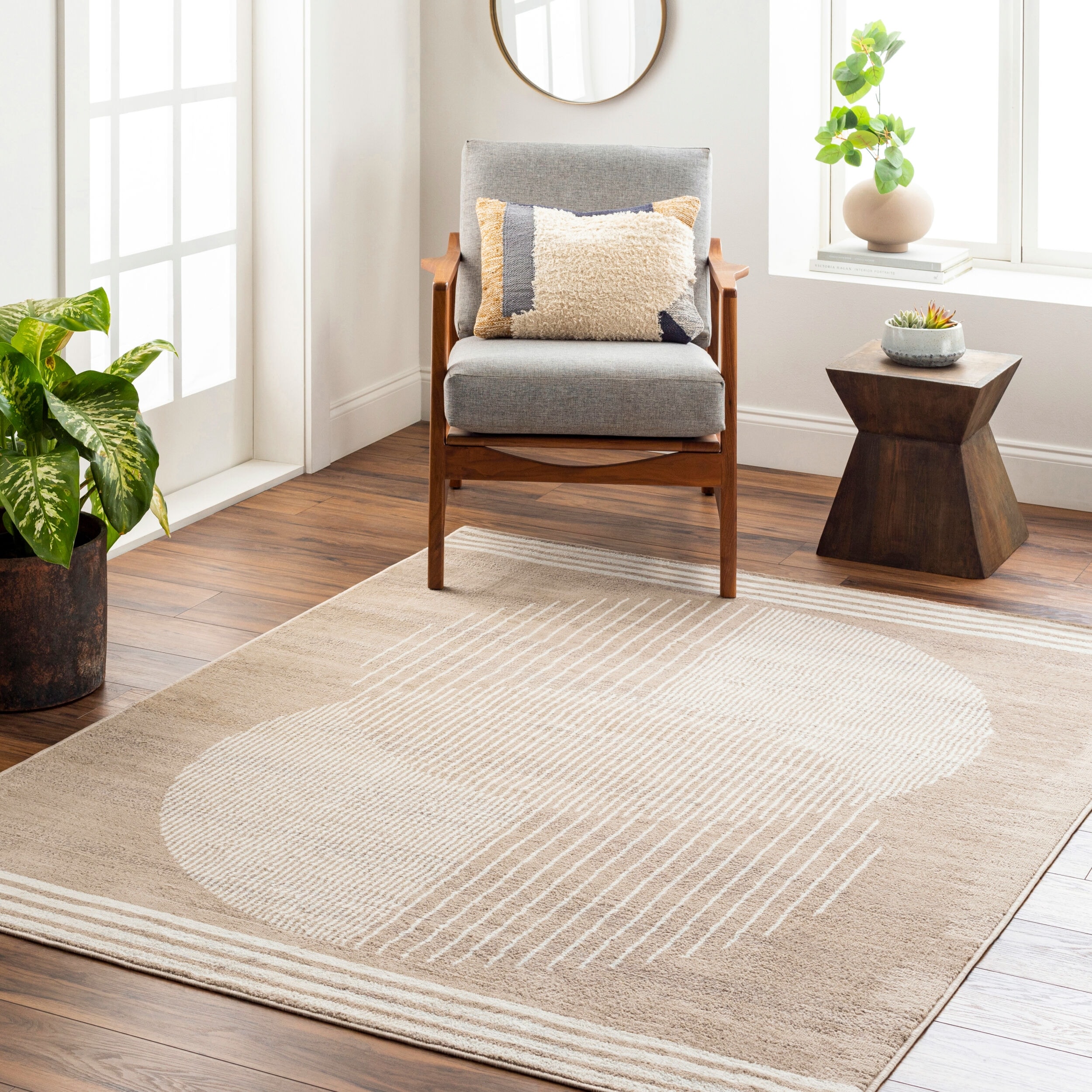 Livabliss Floransa Mod Geometric Area Rug