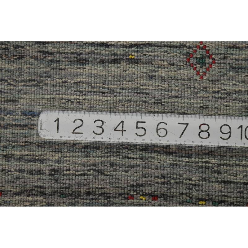 Hand Knotted Oriental 100% Wool Carpet Tribal Tribal Multi-Colored Gabbeh Area Rug - 7' 11'' X 5' 3''