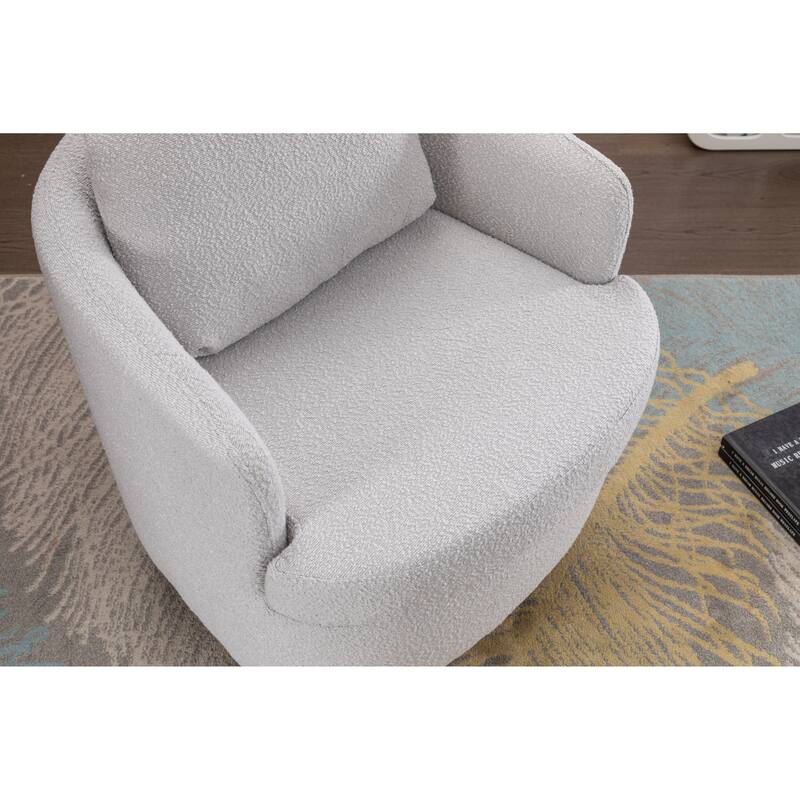 Fabric Swivel Accent Chair