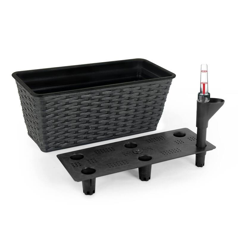DTY Signature Rectangular Wicker Planters