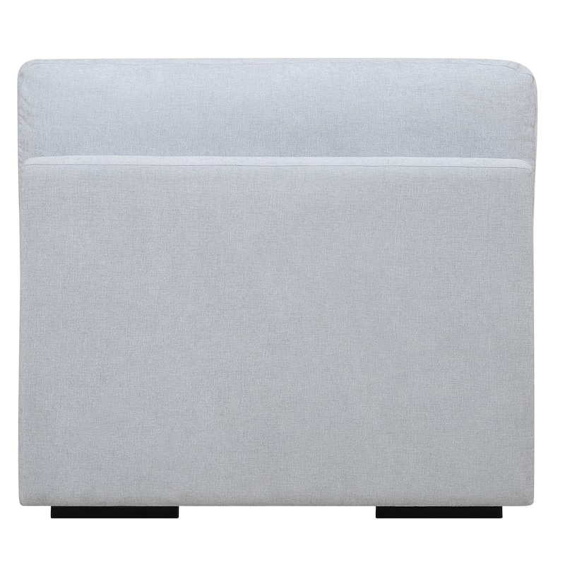 Uttermost Refuge Armless Cloud Blue Sofa - 30"Hx 40"Wx 37.5 "D