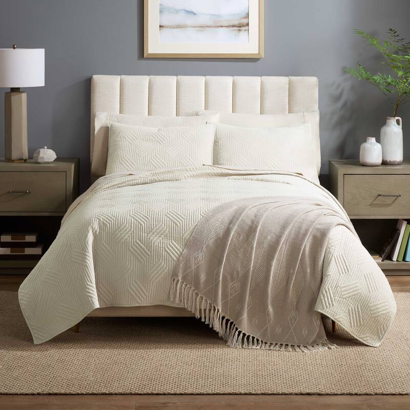Martex Arcadia Enya All Ivory Throw