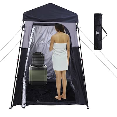 Instant Pop-Up Privacy Tent, Oversize Outdoor Shower, Changing, and Toilet Enclosure