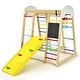 preview thumbnail 13 of 20, Costway Indoor Playground Climbing Gym Kids Wooden 8 in 1 Climber - See Details