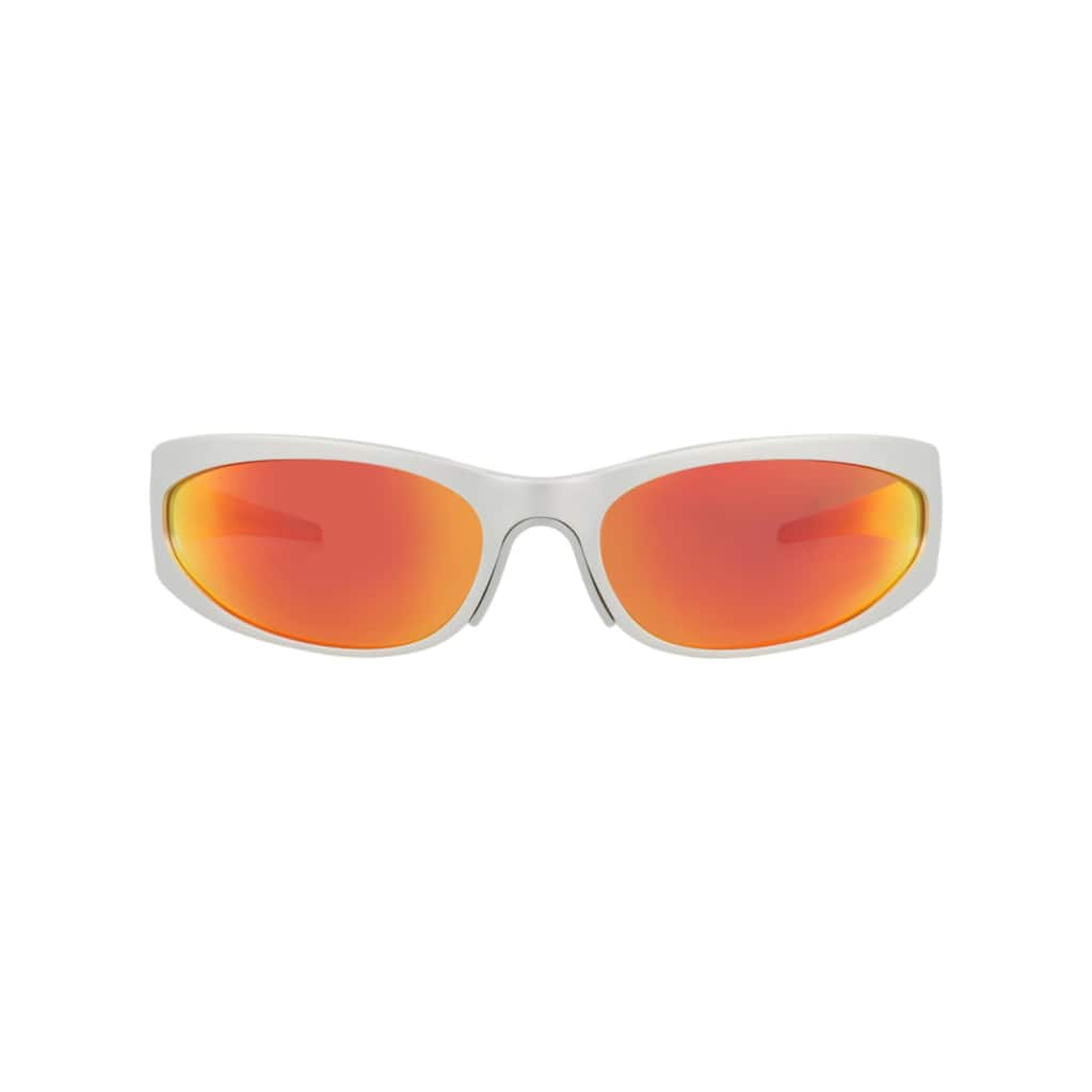 Balenciaga Shield-Frame Alluminium Sunglasses