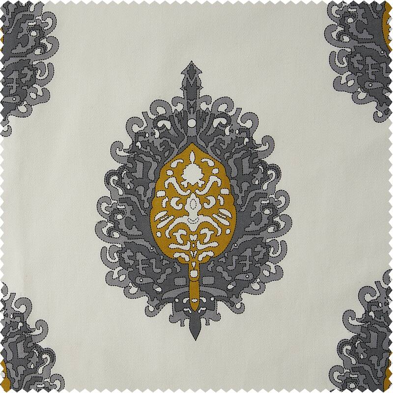 Exclusive Fabrics Mayan Printed Cotton Window Valance - 50 X 19