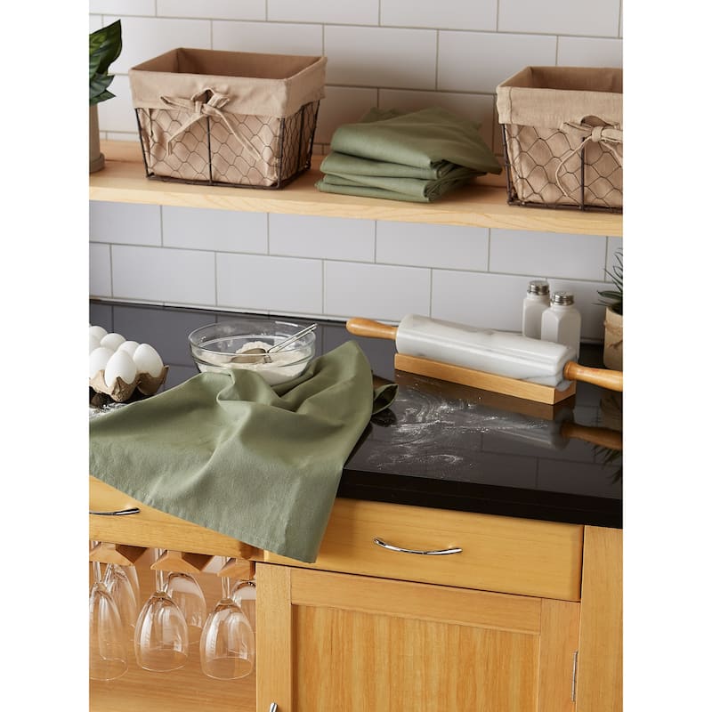 DII Flat Woven Dishtowels