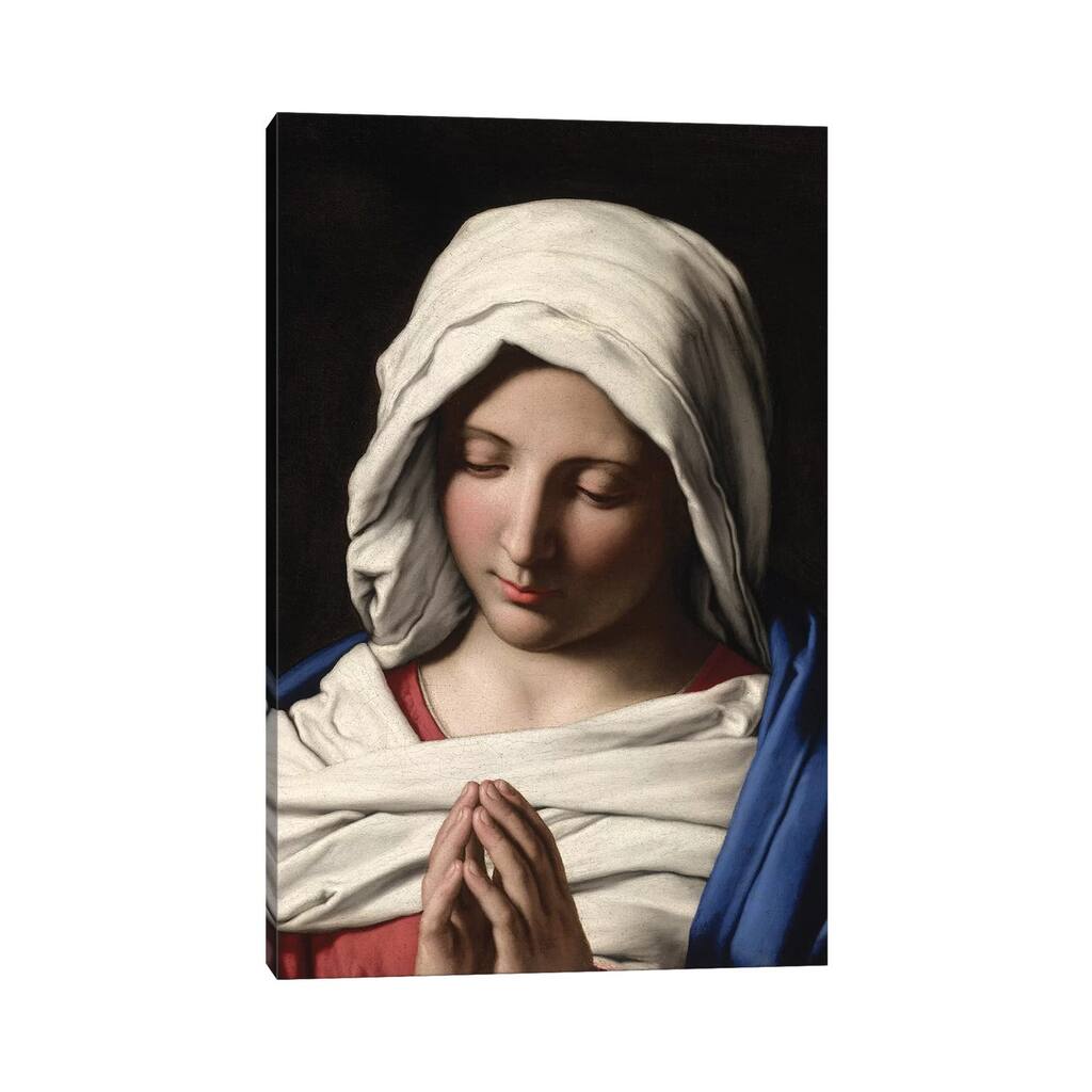 iCanvas "Madonna in Prayer, c.1640-50 " by Il Sassoferrato Canvas Print
