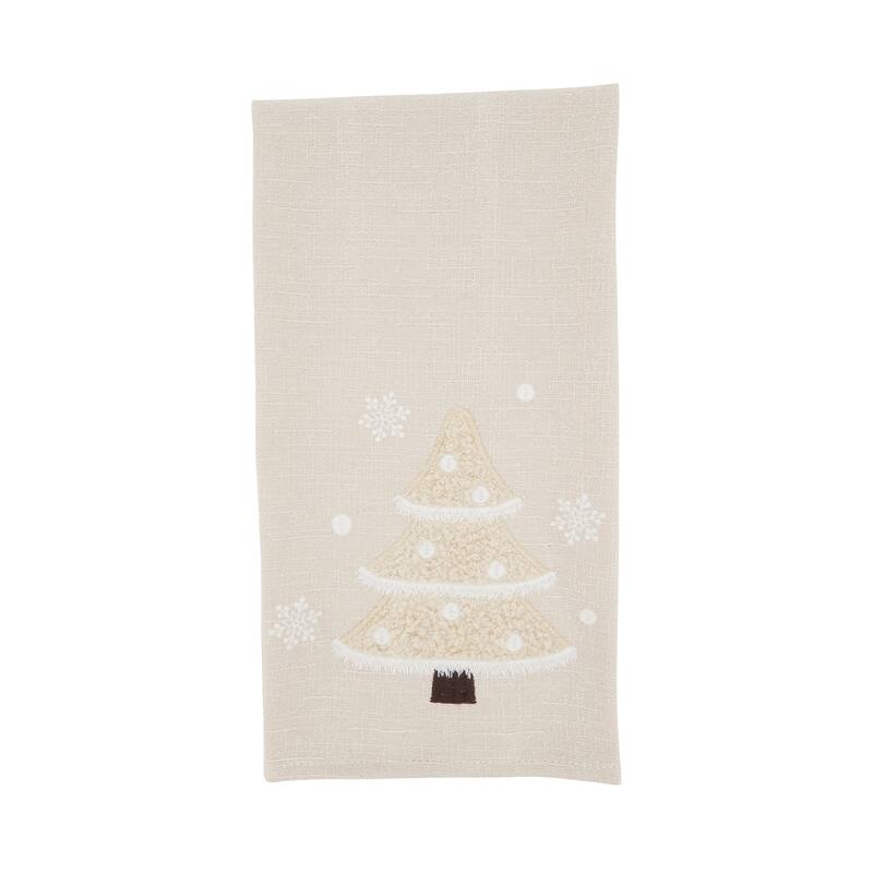 Wintry Wonderland Tree Guest Towel - Same Size Set