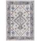 preview thumbnail 17 of 28, SAFAVIEH Odyssey Vitalina Shabby Chic Oriental Rug 4' x 6' - Grey/Blue Gold - Rectangle