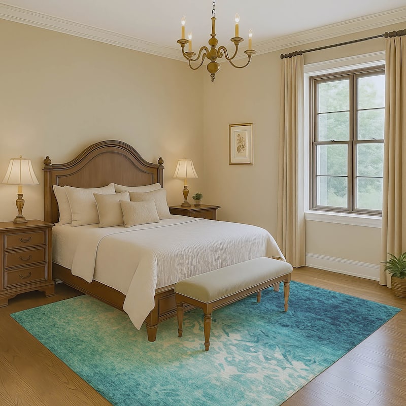 Premium Washable Super Soft Modern Ombre Mayfield Rug