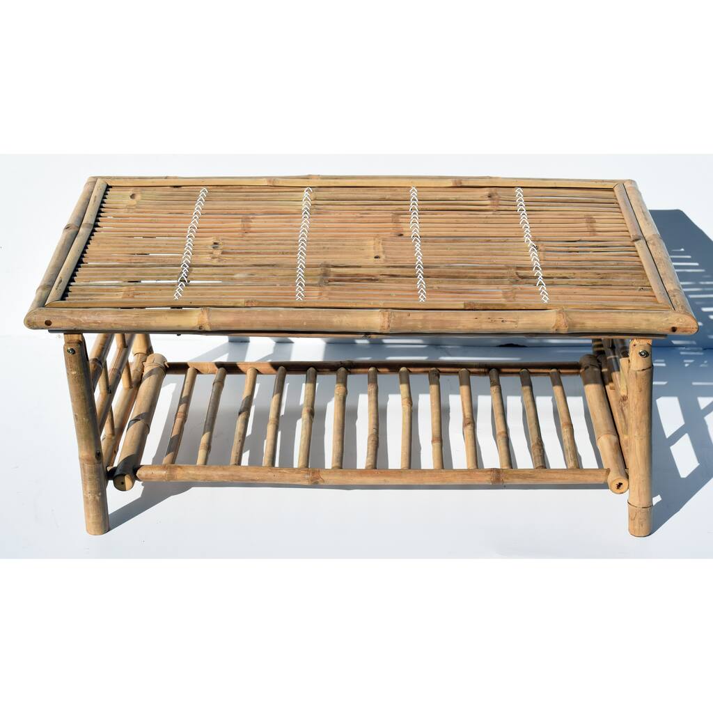 Handmade Bamboo Coffee Table (Vietnam)