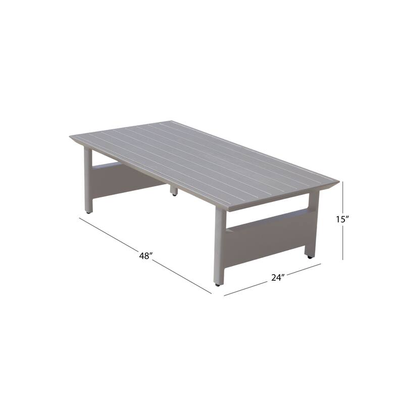 Abbyson Santorini Outdoor Coffee Table