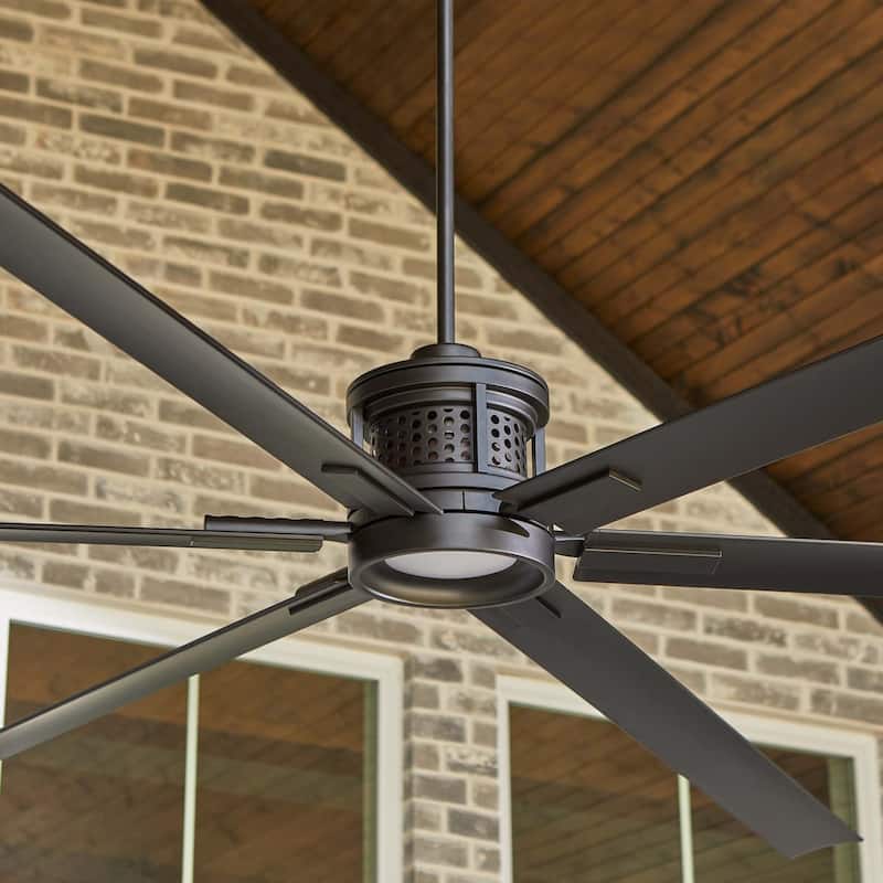 Quorum International 101206 Zeus 120" 6 Blade Indoor / Outdoor Ceiling