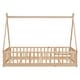 preview thumbnail 29 of 50, Twin Tent-shaped Floor Bed
