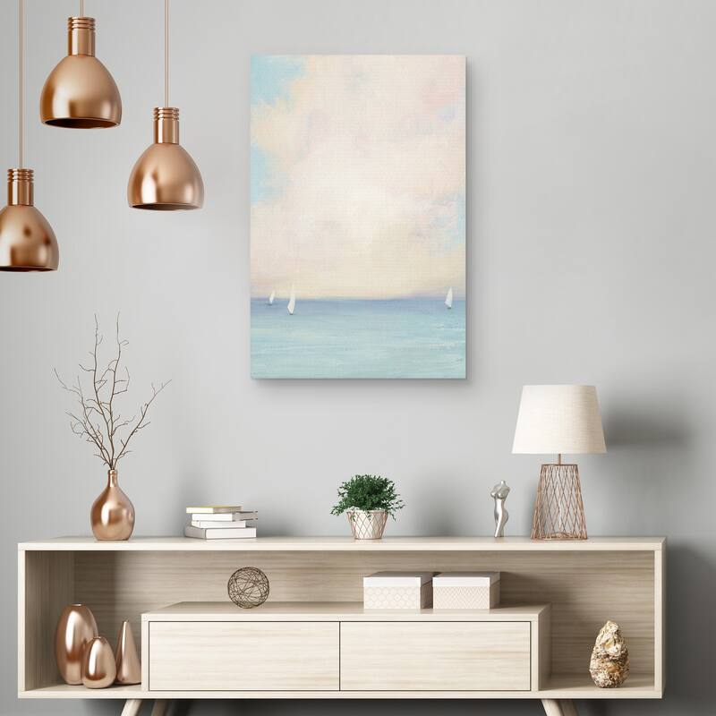 Morning Sail by Julia Puriton Canvas Art Print