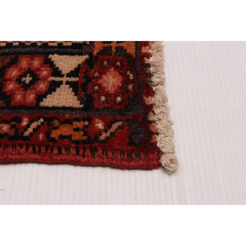 ECARPETGALLERY Hand-knotted Konya Anatolian Red Wool Rug - 3' 6" x 14' 3"