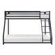 preview thumbnail 10 of 10, Willard Twin over Full Metal Bunk Bed
