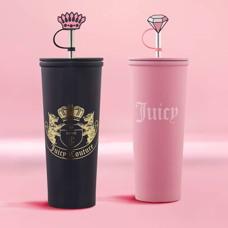 Juicy Couture Hydration Stainless Steel Couture Cup 6-Piece Set