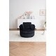 preview thumbnail 53 of 61, Oversized 360 Degreed Swivel Accent Chair Modern Soft Plush Corduroy Round Barrel Chair for Living Room Bedroom with Pillows