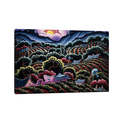 iCanvas "Sunrise Along The Rio Grande" by Kim Douglas Wiggins Canvas Print