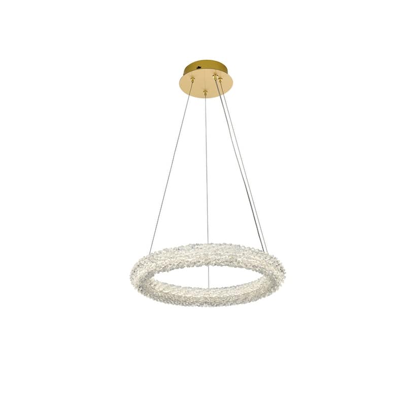 Indigo Home 18 inch Adjustable LED Chandelier